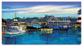 Harbors and Piers Checkbook Cover