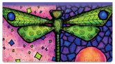 Dragonfly Art Checkbook Cover