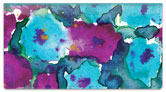 Bold Floral Checkbook Cover
