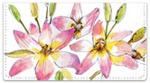Fruits and Flowers Checkbook Cover