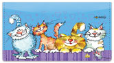 Cat-n-Mouse Checkbook Cover