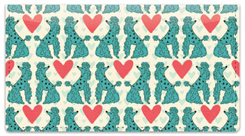 Primped Poodles Checkbook Covers