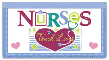 Linn Nurse Checkbook Cover