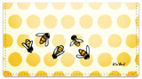 Save the Bees Checkbook Cover