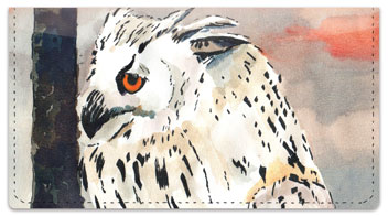 Owls Checkbook Cover