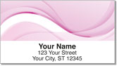 Pink Wave Address Labels