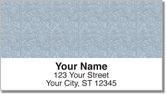 Blue Topographic Address Labels
