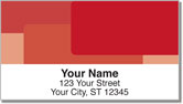 Red Rectangle Address Labels