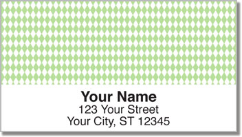 Green Diamond Address Labels