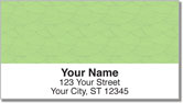Green Stipple Address Labels