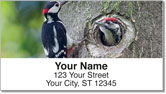 Woodpecker Address Labels
