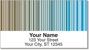 Vertical Stripe Address Labels