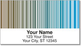 Vertical Stripe Address Labels