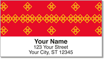 Navajo Blanket Address Labels