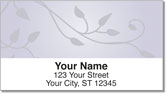 Violet Vine Address Labels