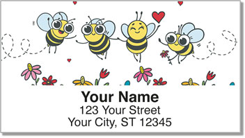Busy Bee Address Labels