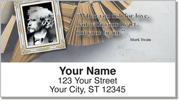 Mark Twain Address Labels