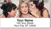 Beauty Shop Address Labels