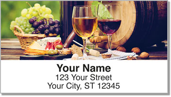 Wine Tasting Address Labels