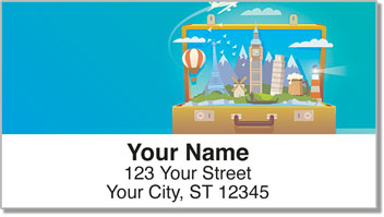 Business Traveler Address Labels