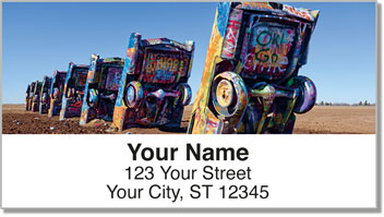 Route 66 Address Labels