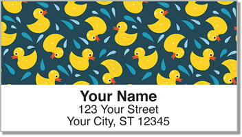 Rubber Duck Address Labels