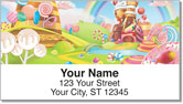 Sweet Candy Address Labels