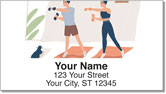 Staying Fit Address Labels
