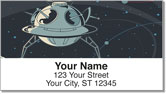 Spaced Out Address Labels