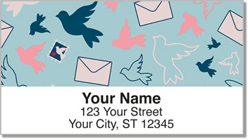 Messenger Bird Address Labels