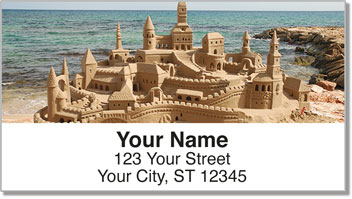 Sand Castle Address Labels