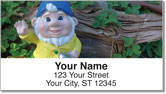 Gnomes in Nature Address Labels