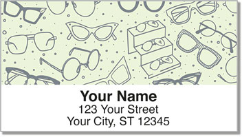 Eyeglass Address Labels
