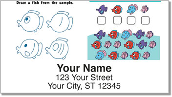 Paper Games Address Labels