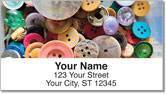 Button Collection Address Labels