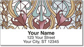 Stained Glass Window Address Labels