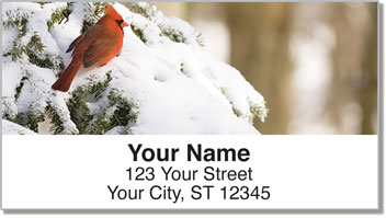Winter Tree Address Labels