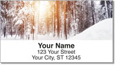 Winter Tree Labels