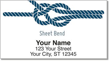 Knot Tying Address Labels