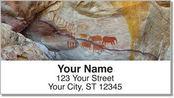 Cave Painting Address Labels