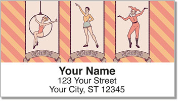 Circus Act Address Labels