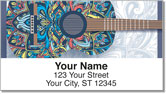 Funky Music Address Labels