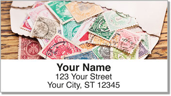 Stamp Collector Address Labels