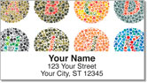 Polka Dot Perception Address Labels