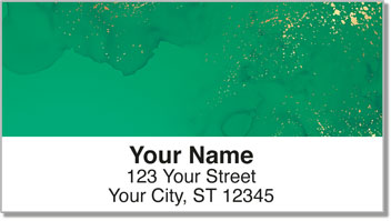 Painted Wave Address Labels