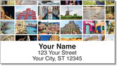 Postcard Address Labels