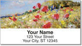 Oil Painting Address Labels