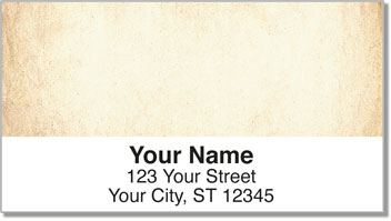 Weathered Paper Address Labels