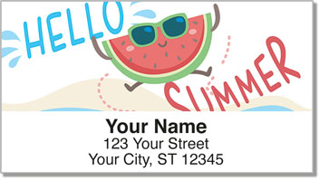 Summer Fruit Address Labels