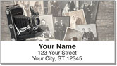 Vintage Camera Address Labels